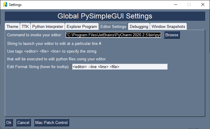 GlobalSettings